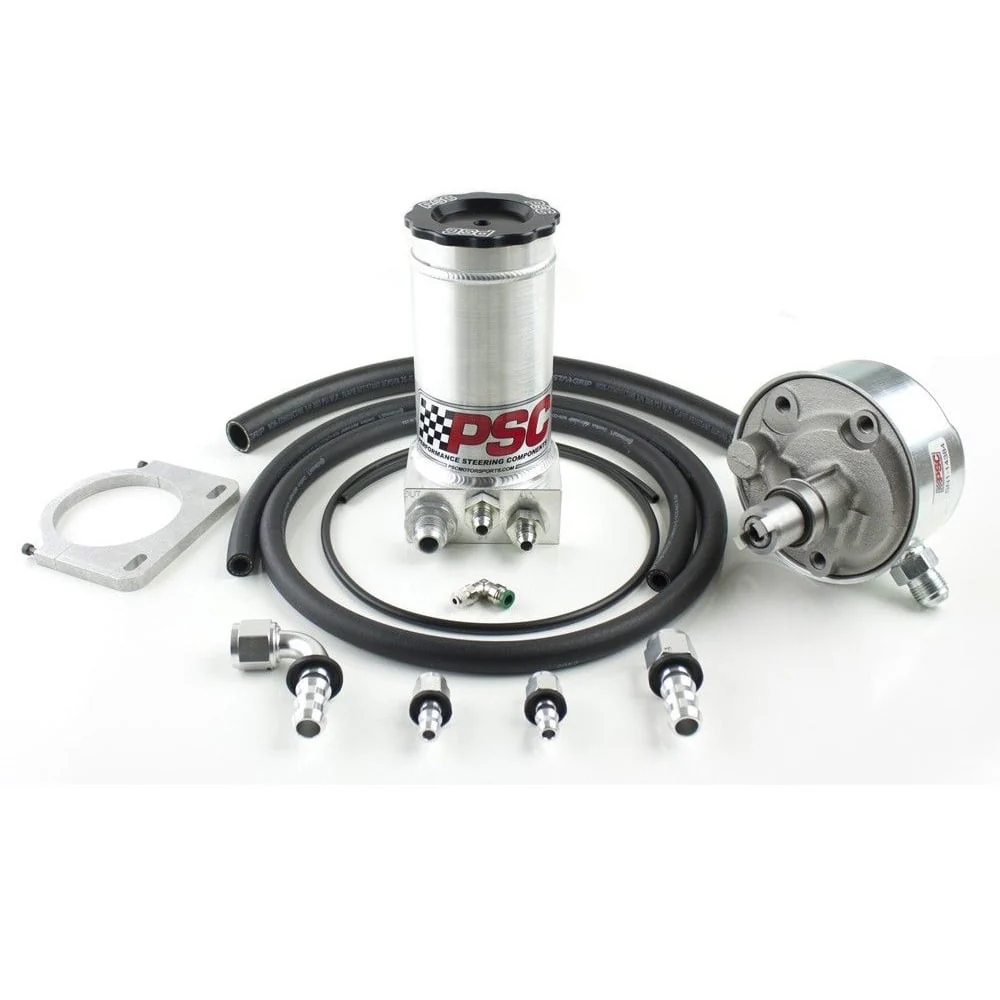 PSC XD Series Power Steering Pump and Remote Reservoir 94-02 Ram 5.9L Cummins