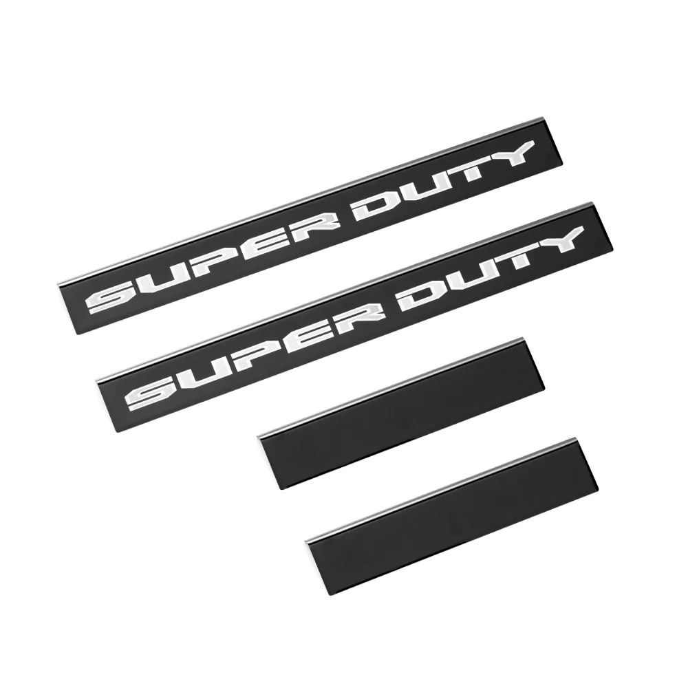 Putco Black Door Sill Plates Kits | 99-22 Ford F-250/F-350/F-450/F-550 - Image 4