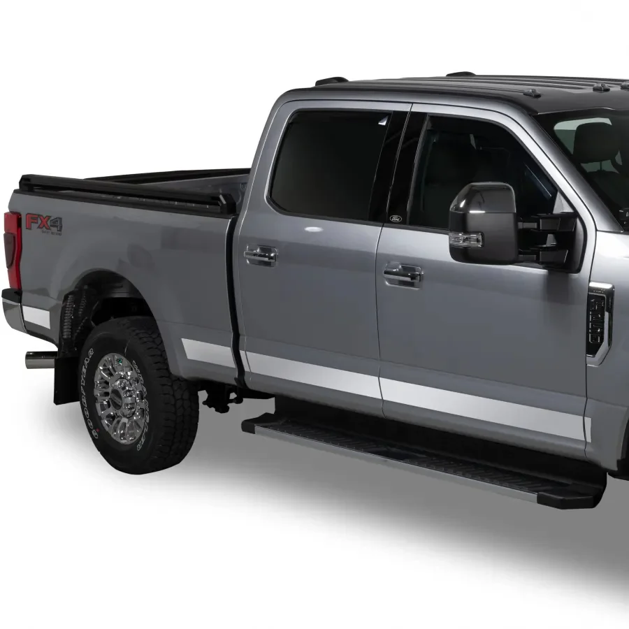 Putco Rocker Panels | Polished or Black | Super or Crew Cab | Standard Bed | 23-24 Ford F-250/F-350 - Image 10