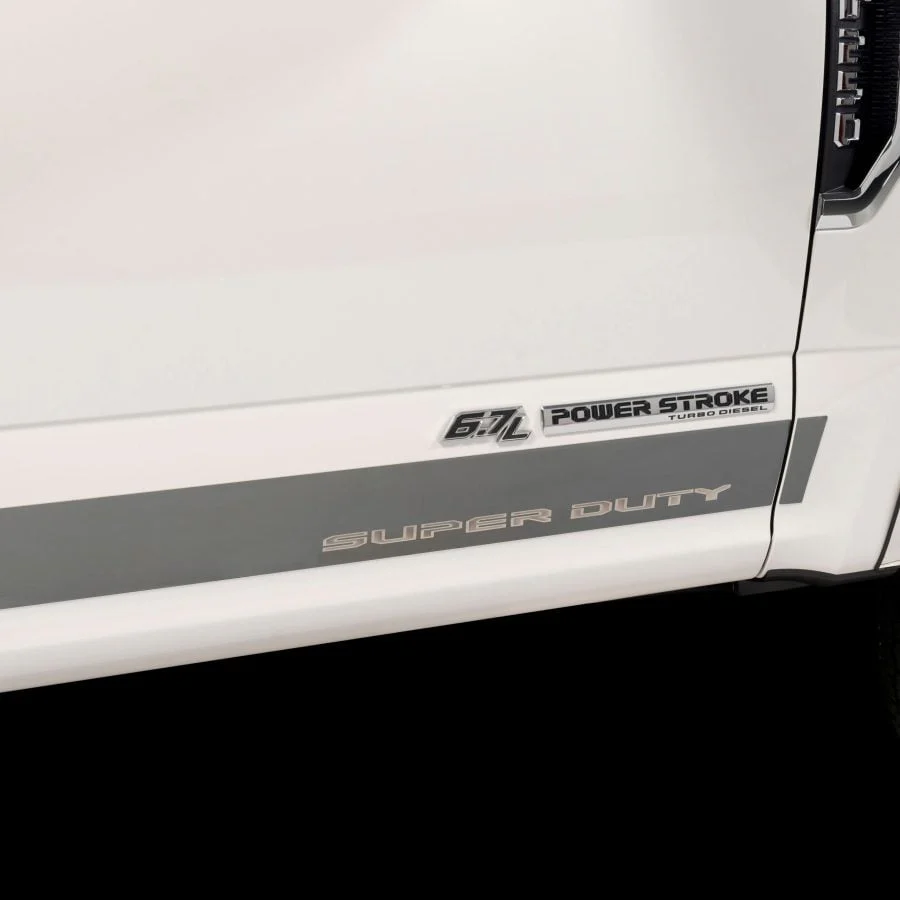 Putco Rocker Panels | Polished or Black | Super or Crew Cab | Standard Bed | 23-24 Ford F-250/F-350 - Image 2