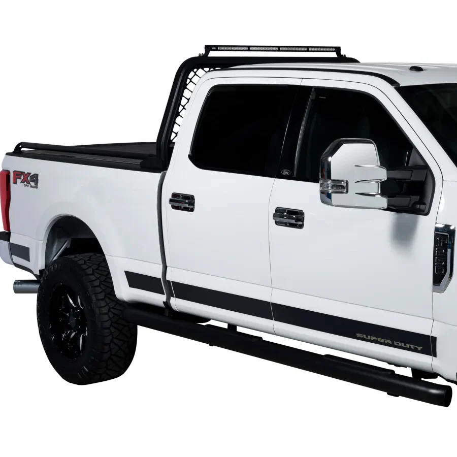 Putco Rocker Panels | Polished or Black | Super or Crew Cab | Standard Bed | 23-24 Ford F-250/F-350 - Image 9