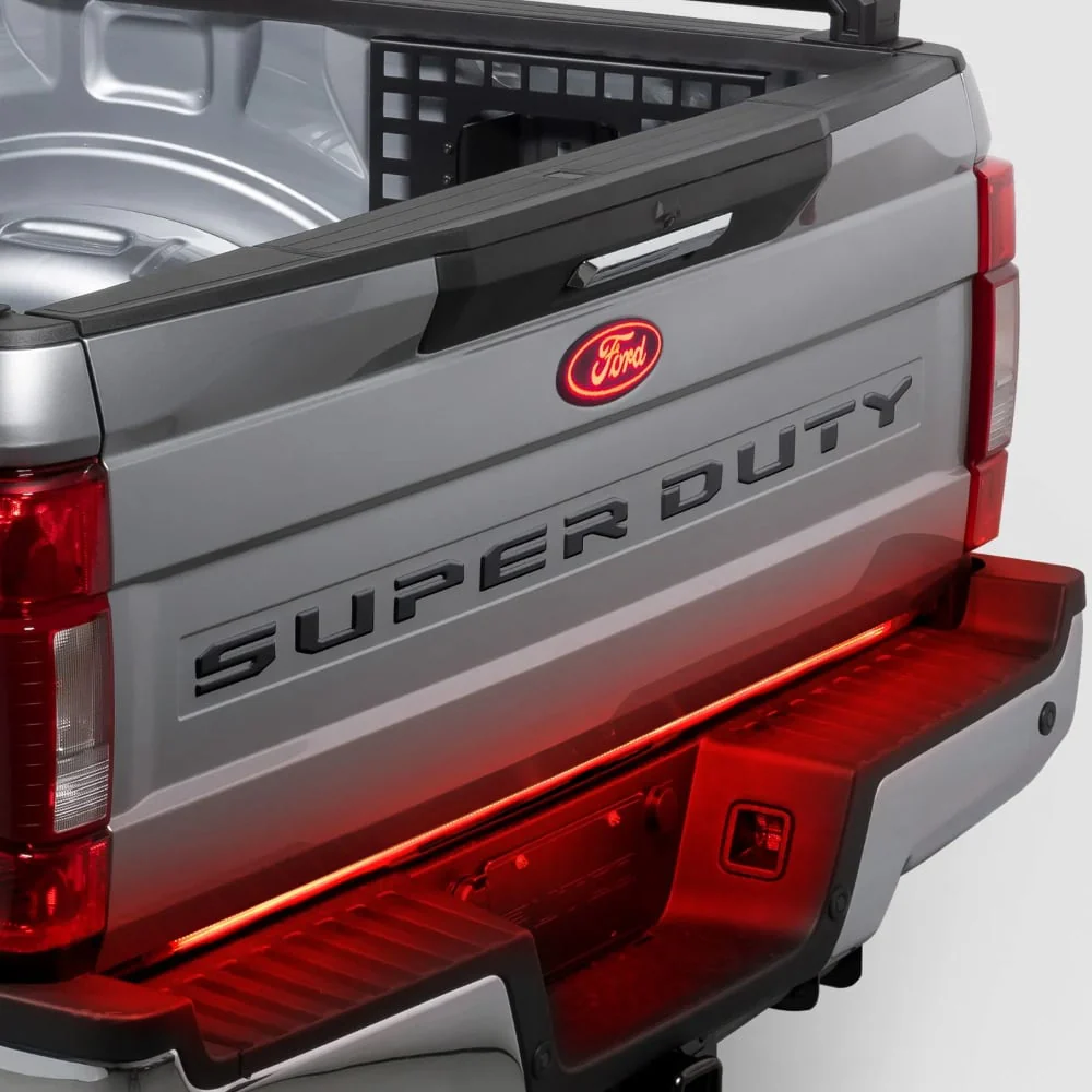 Putco Tailgate Lettering Kit Black or Stainless | 17-19 Ford F-250 / F-350 / F-450 SuperDuty - Image 2