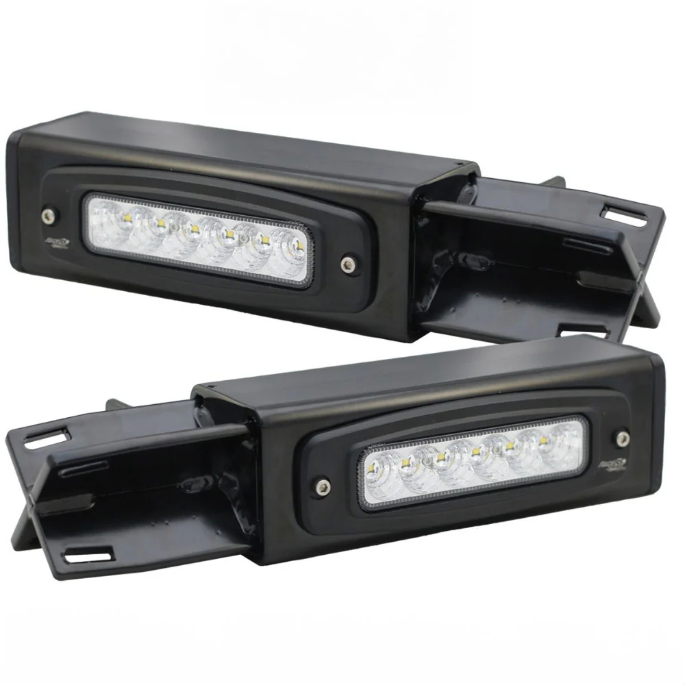 Race Sport Lighting Hitch Bar Reverse 7" LED Light Street Series Kit 17-23 Ford SuperDuty
