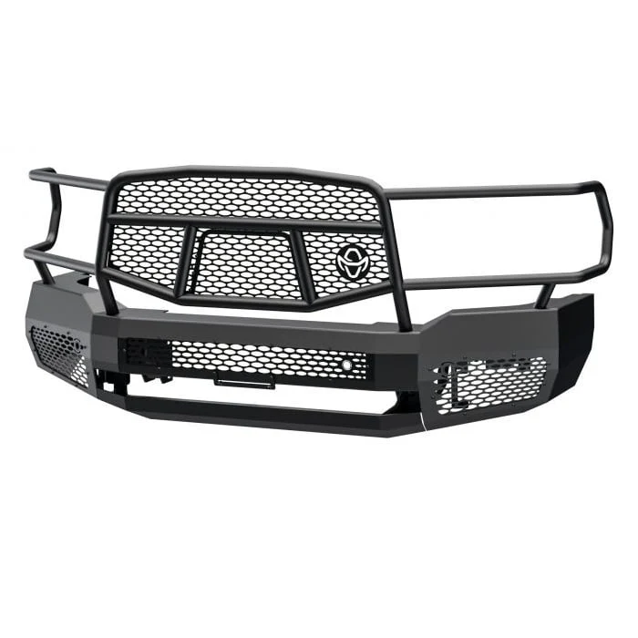 Ranch Hand Midnight Front Bumper With Grille Guard 10-23 Ram 6.7L Cummins 2500/3500 - Image 2