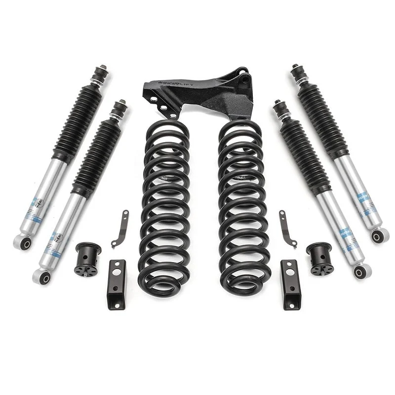 ReadyLIFT 2.5" Coil Spring Leveling Kit w/ Bilstein 5100 Front & Rear Shocks 17-19 Ford SuperDuty
