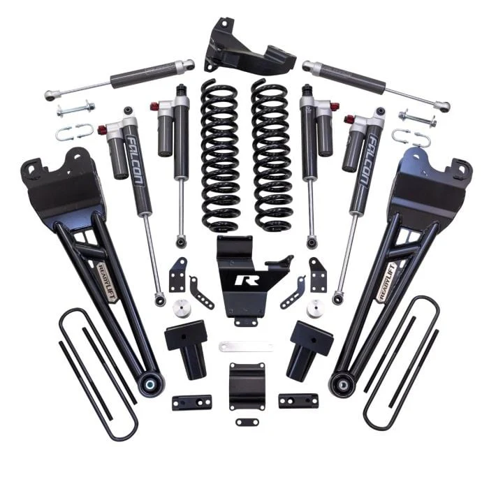 ReadyLift 4" Coil Spring Suspension System with Falcon MAX3.3 Shocks 23-24 Ford 6.7L Powerstroke - Image 3