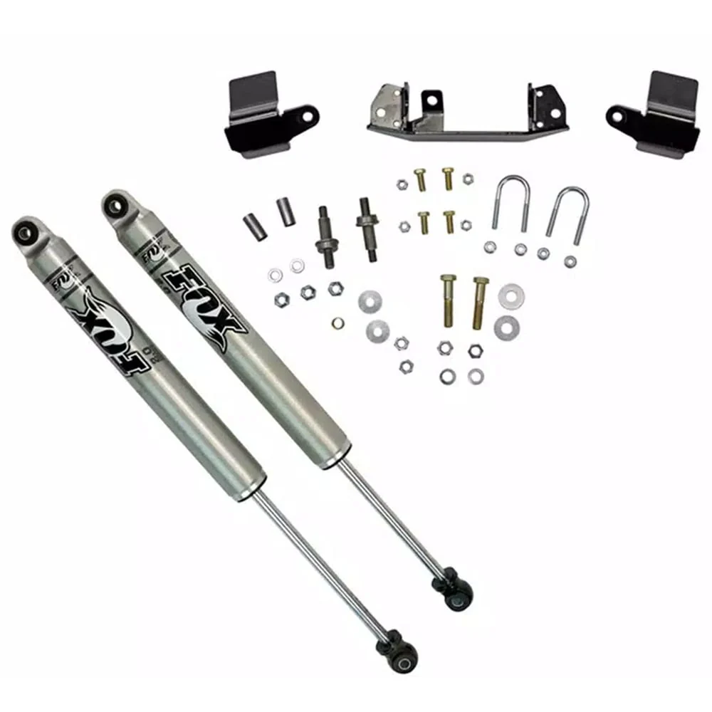 RealTruck SuperLift Dual Steering Stabilizer Kit 03-08 Ram 2500/3500