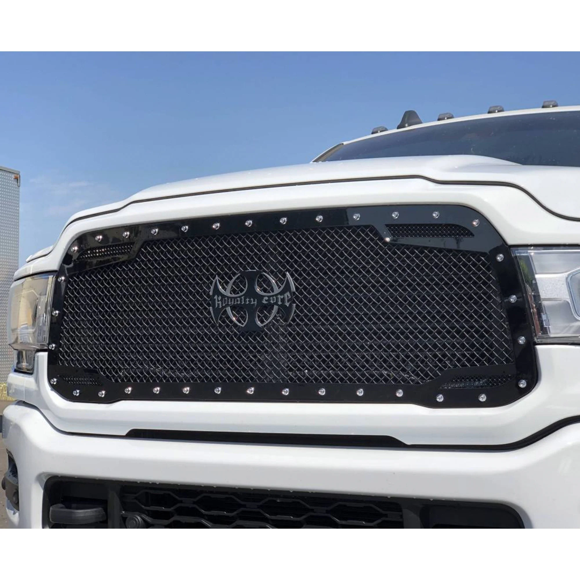 Royalty Core RC2 Twin Mesh Grille 19-22 Dodge Ram 6.7L Cummins - Image 2