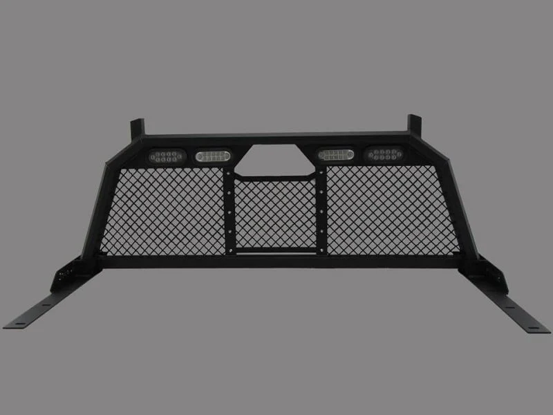 Royalty Core RC88T Billet Headache Rack w/ Integrated Taillights 99-07.5 GM 6.6L Duramax