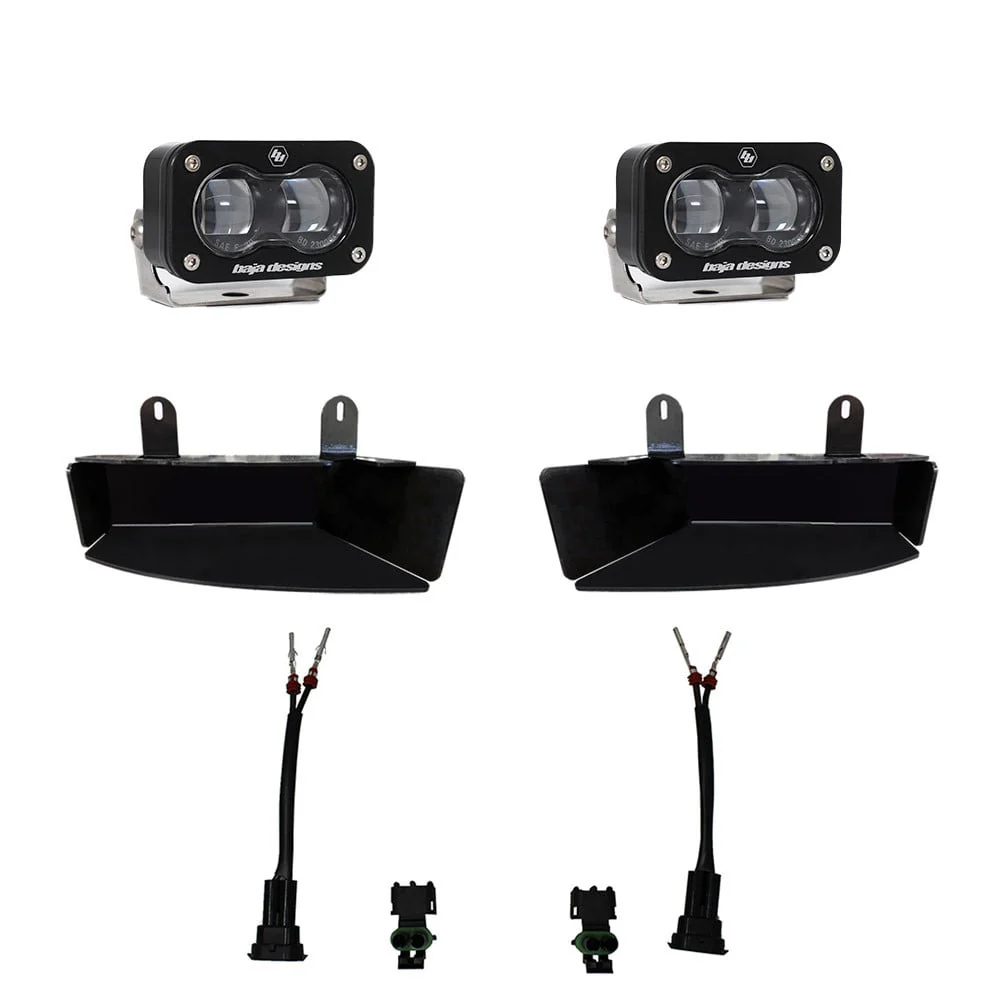 S2 SAE Fog Pocket Light Kit | Clear Amber| 19-22 RAM 2500/3500 - Image 3