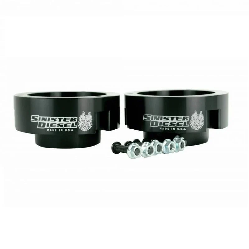 Sinister Diesel 2" Leveling Coil Spring Spacer Kit 94-12 Ram 2500/3500 4WD