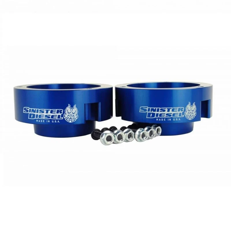 Sinister Diesel 2" Leveling Coil Spring Spacer Kit 94-12 Ram 2500/3500 4WD - Image 2