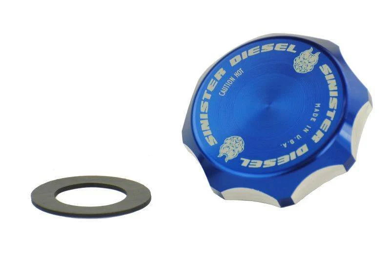 Sinister Diesel Billet Oil Fill Cap 99-10 Ford Powerstroke | 07.5-19 Ram 6.7L Cummins - Image 2