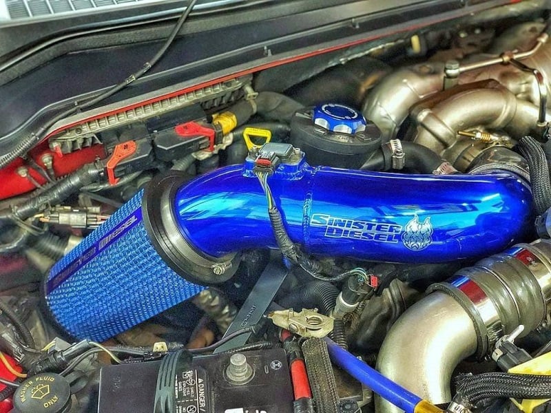 Sinister Diesel Cold Air Intake 08-10 Ford 6.4L Powerstroke - Image 11