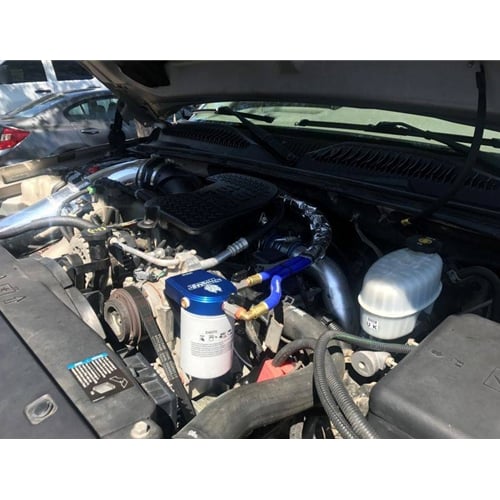 Sinister Diesel Coolant Filtration System with Wix Filter 01-10 6.6L GM Duramax - Image 9