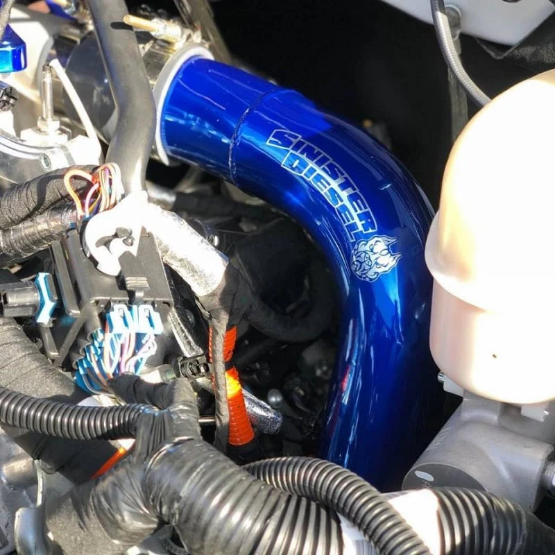 Sinister Diesel Hot Side Intercooler Charge Pipe Kit 11-16 GM 6.6L Duramax LML - Image 10