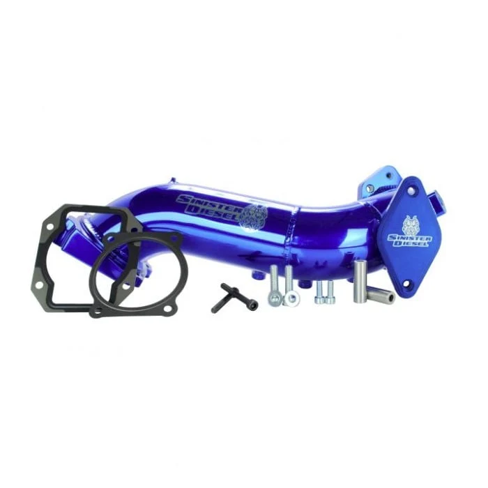 Sinister Diesel Intake Bridge & Hot Side Charge Pipe Kit 11-16 GM 6.6L Duramax LML - Image 2