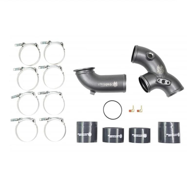 Sinister Diesel Intake Elbow Kit 99.5-03 Ford 7.3L Powerstroke - Image 3