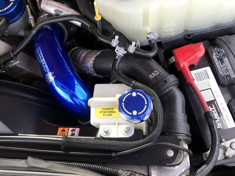 Sinister Diesel Power Steering Cap 08-23 Ford 6.4/6.7L Powerstroke - Image 4