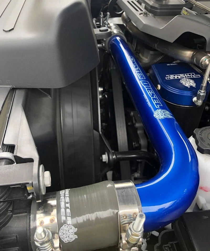 Sinister Diesel Radiator Pipe 19-20 Ram 6.7L 3500 High Output Cummins - Image 9
