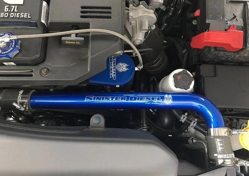 Sinister Diesel Radiator Pipe 19-20 Ram 6.7L Standard Output Cummins - Image 8