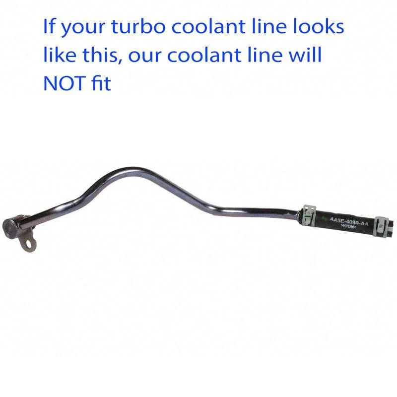 Sinister Diesel Turbo Coolant Feed Line 11-14 Ford 6.7L Powerstroke - Image 4