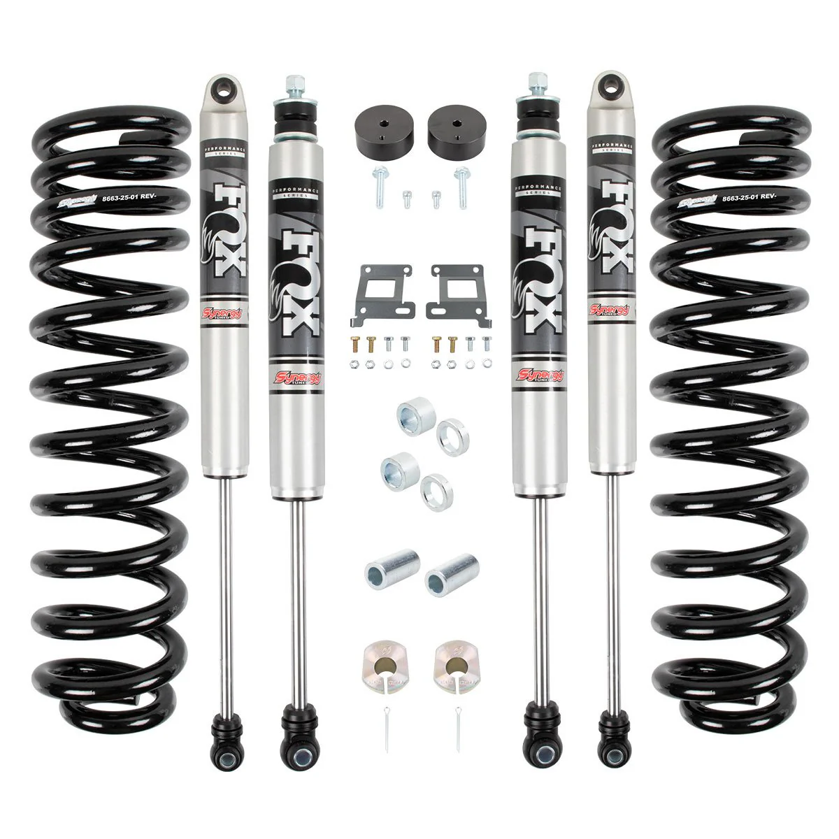 Synergy Manufacturing Leveling System with Fox Shocks 05-25 Ford F250/F350 - Image 2