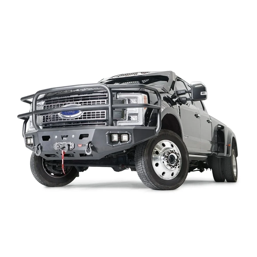 Warn Ascent HD Front Winch Bumpers 17-22 Ford F-450/F-550 - Image 4