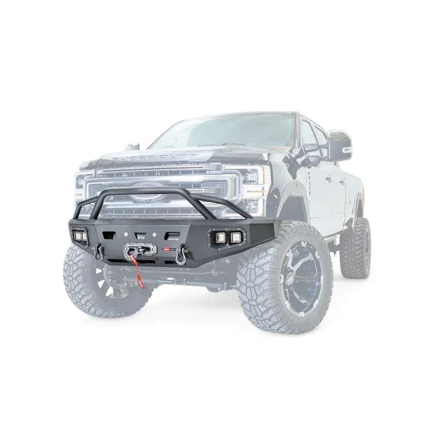 Warn Ascent HD Front Winch Bumpers 19-22 Ford F-250/F-350 - Image 4