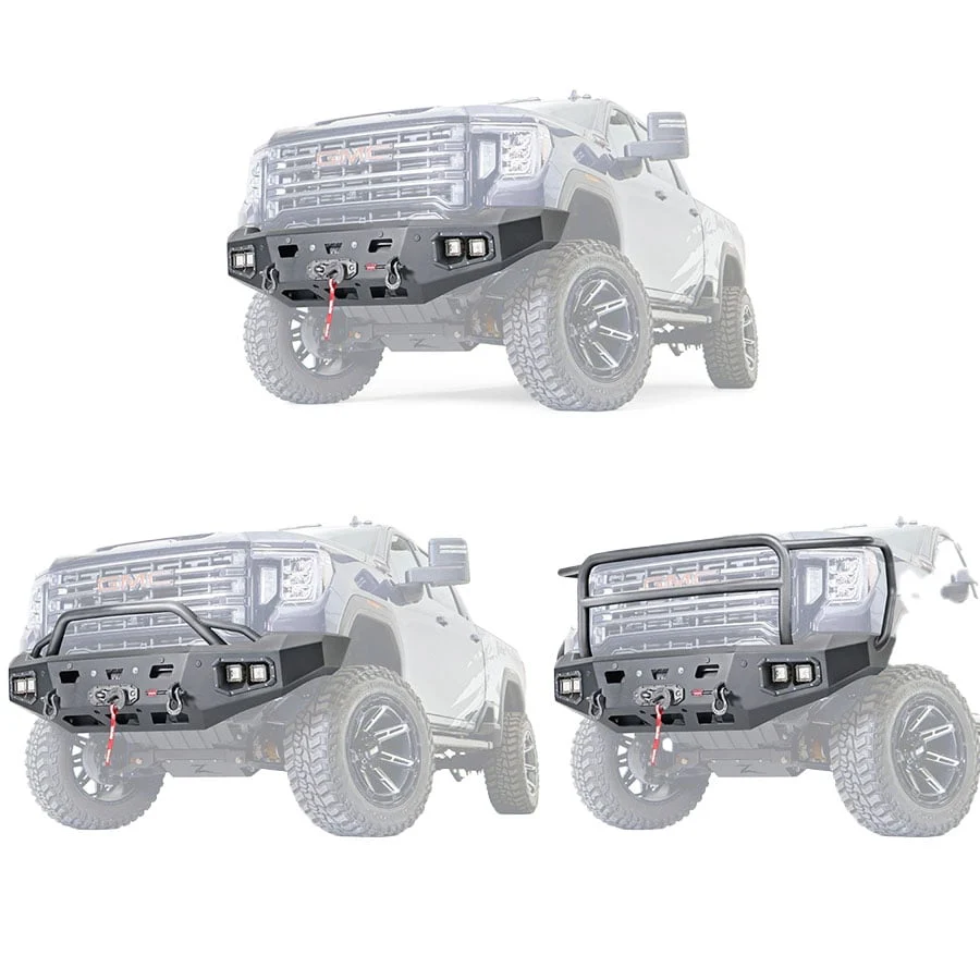 Warn Ascent HD Front Winch Bumpers 20-23 GMC 2500HD/3500 - Image 2