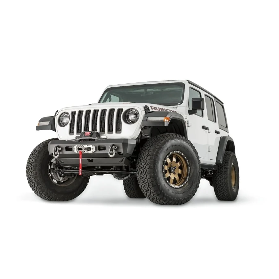 Warn Front Winch Elite Stubby Bumper 20-23 Jeep Wrangler/Gladiator JL/JT - Image 2