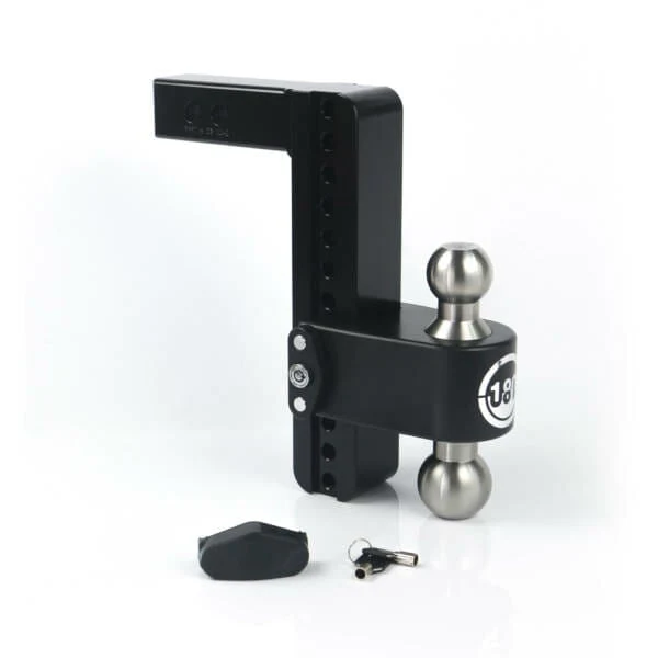 Weigh Safe Black Cerakote 180 Drop Hitch | Designed for use with 2" Receiver Hitch - Image 8