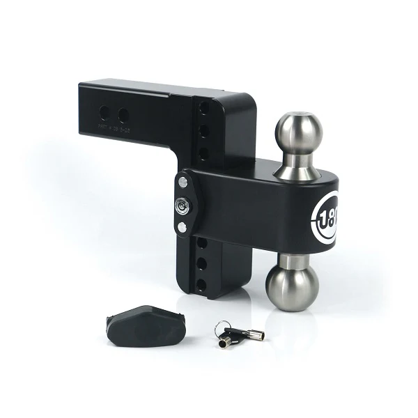 Weigh Safe Black Cerakote 180 Drop Hitch | Designed for use with 2.5" Receiver Hitch - Image 3