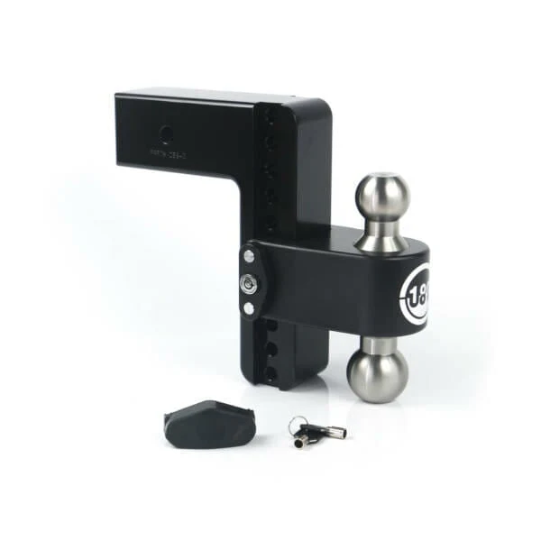 Weigh Safe Black Cerakote 180 Drop Hitch | Designed for use with 3" Receiver Hitch - Image 2