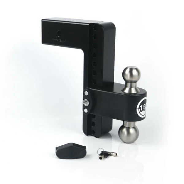 Weigh Safe Black Cerakote 180 Drop Hitch | Designed for use with 3" Receiver Hitch - Image 3