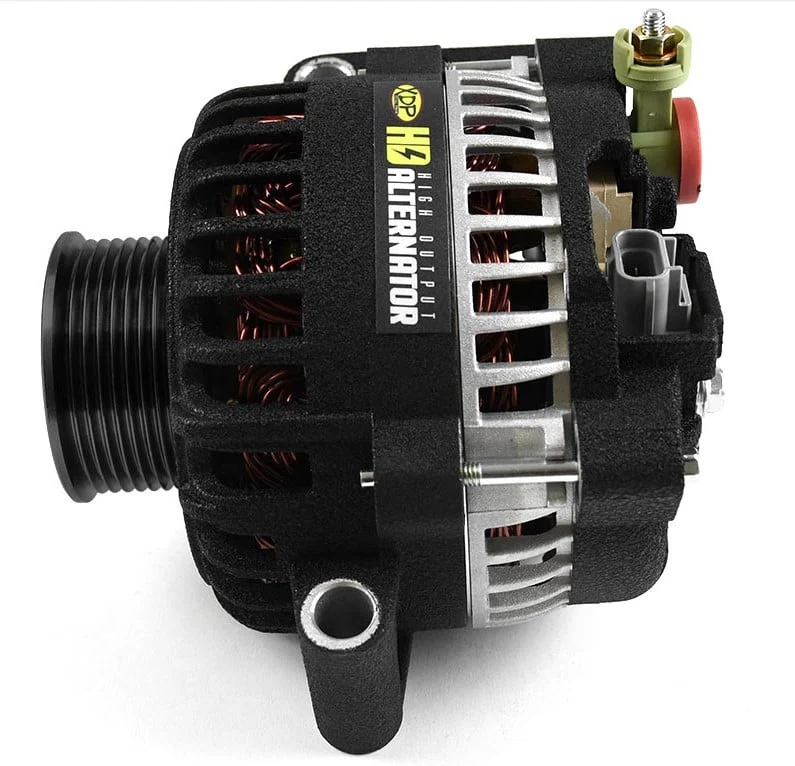 XDP XD348 Wrinkle Black HD High Output Alternator 03-05 Ford 6.0L Powerstroke - Image 3