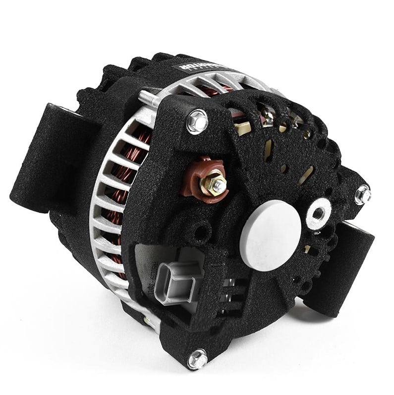 XDP XD349 Wrinkle Black HD High Output Alternator 06-07 Ford 6.0L Powerstroke - Image 4