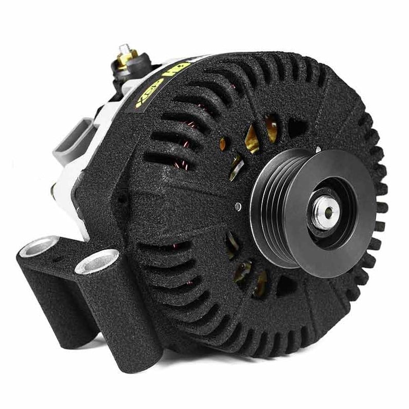 XDP XD358 Wrinkle Black HD High Output Secondary Alternator 03-07 Ford 6.0L Powerstroke