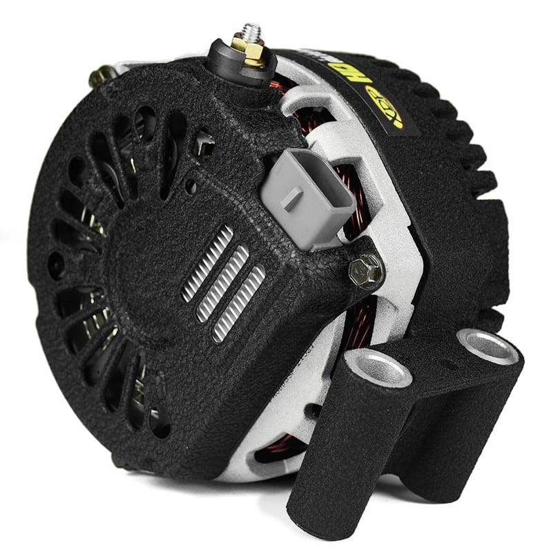 XDP XD358 Wrinkle Black HD High Output Secondary Alternator 03-07 Ford 6.0L Powerstroke - Image 4