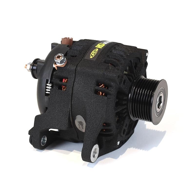XDP XD512 Wrinkle Black HD High Output Alternator 03-07 Dodge Ram 5.9L Cummins - Image 2