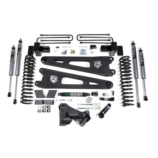 Zone Offroad 4" Radius Arm Suspension Lift Kit 17-19 Ford 6.7L Powerstroke F-250/350 - Image 2
