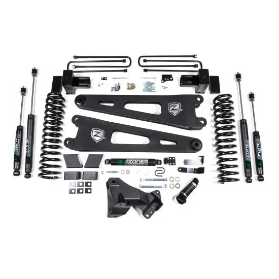 Zone Offroad 4" Radius Arm Suspension Lift Kit 17-19 Ford 6.7L Powerstroke F-250/350 - Image 3