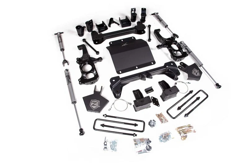 Zone Offroad 5" Suspension Lift Kit W/ Fox Shocks 20-23 GM 2500HD / 3500 - Image 3