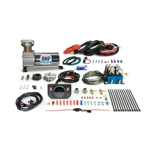 PacBrake HP10273 Independent Air Spring Dash Electrical Switch and Compressor Kit - Image 2