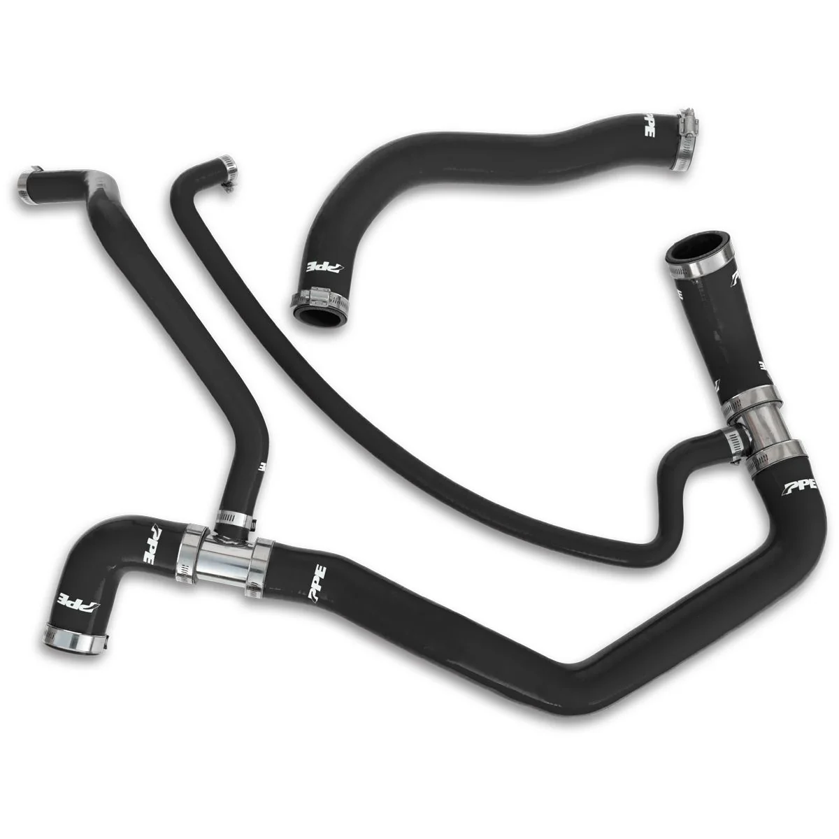 PPE 119020100 Silicone Upper and Lower Coolant Hose Kit 01-05 6.6L GM Duramax - Image 12