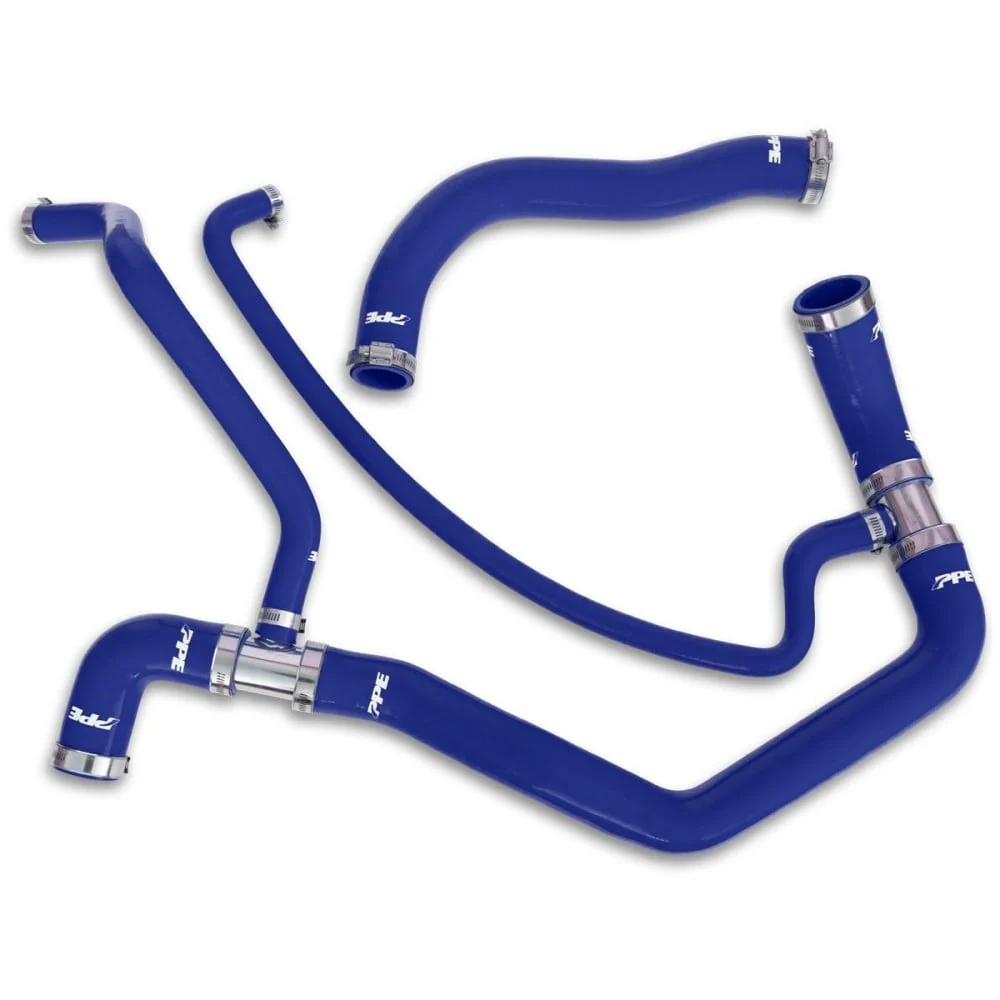 PPE 119020100 Silicone Upper and Lower Coolant Hose Kit 01-05 6.6L GM Duramax - Image 8