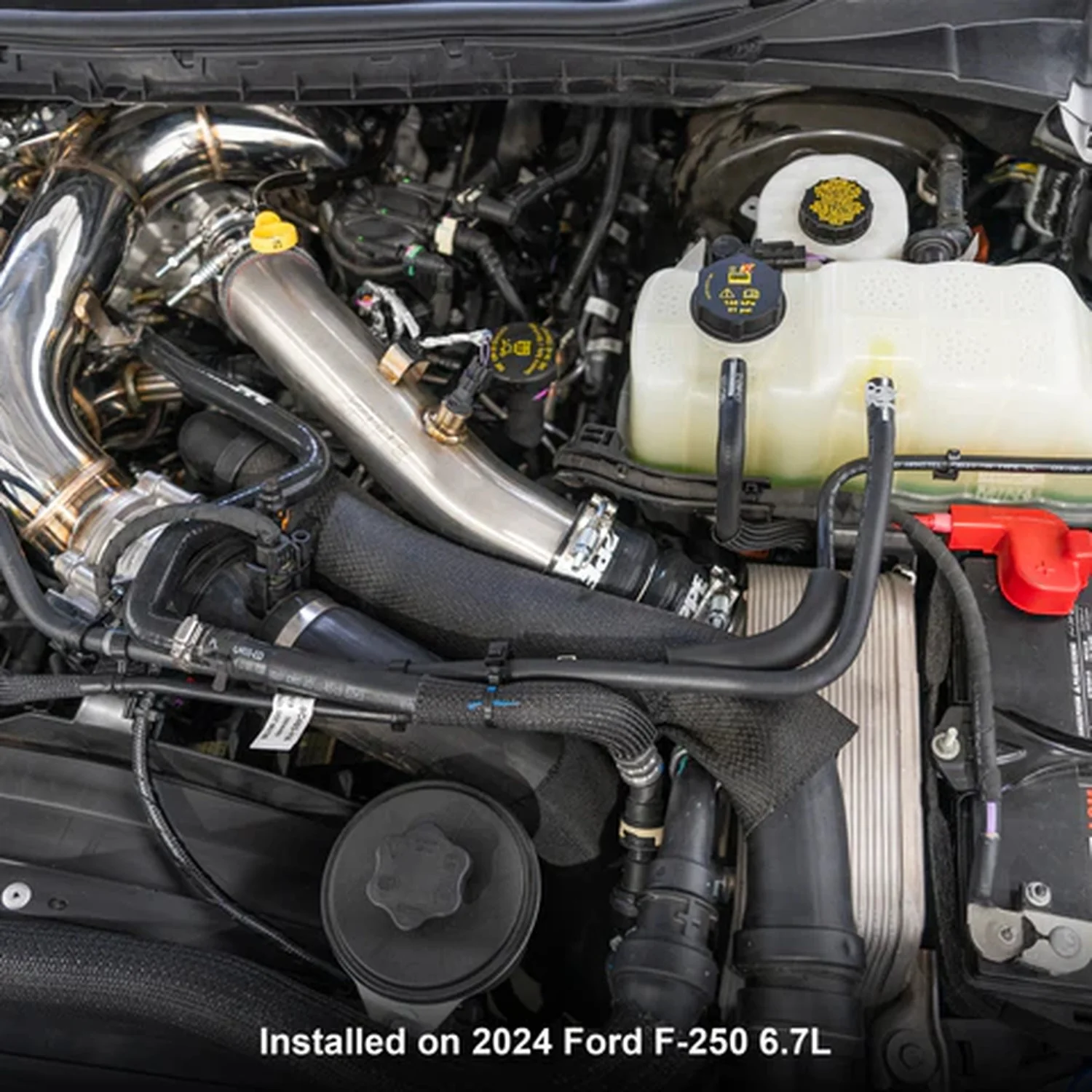 PPE Hot Charge Air Pipe Kit OEM Length HO Power 23-26 Ford 6.7L Powerstroke - Image 6