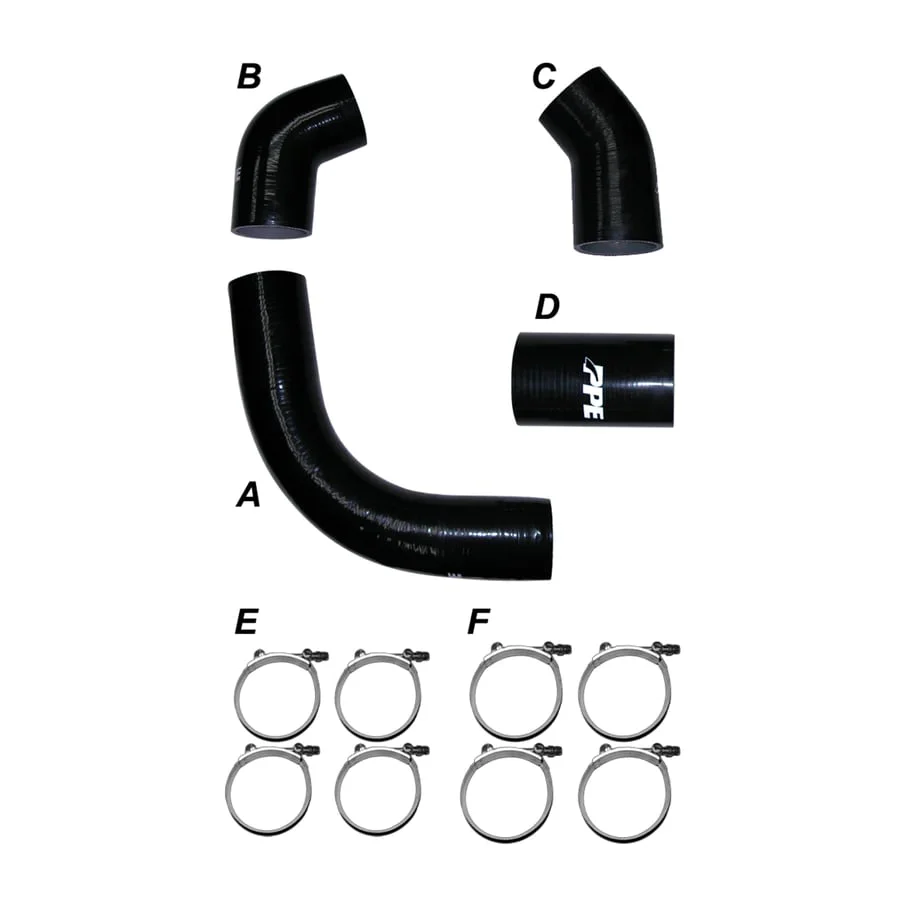 PPE Silicone Hose Kit for Intercooler 01-16 6.6L GM Duramax - Image 2