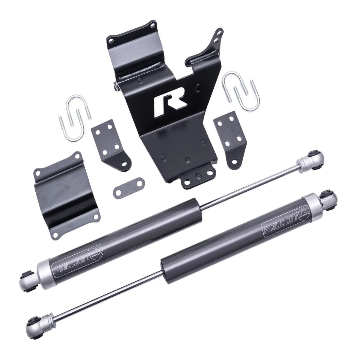 ReadyLIFT Bolt On Falcon-equipped Dual Steering Stabilizer System 05-26 Ford F-450/F550 - Image 2