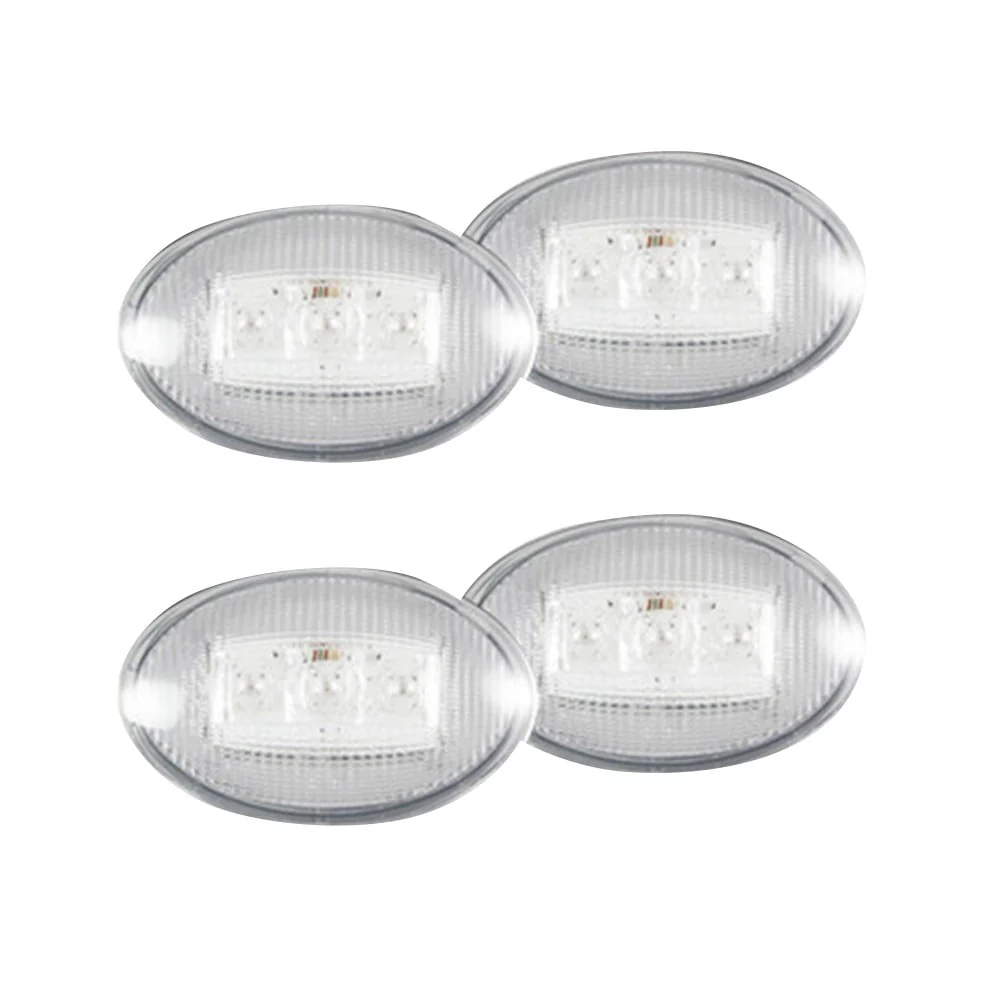 RECON LED Dually Fender Lights 1999-10 Ford SuperDuty 264132BK/CL - Image 2
